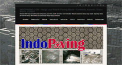 Desktop Screenshot of indopaving.com