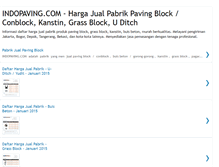 Tablet Screenshot of indopaving.com
